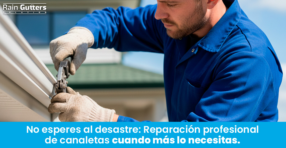 Reparaci�n Profesional de Canaletas de Lluvia: Se�ales de que tu Sistema Necesita una Soluci�n Experta