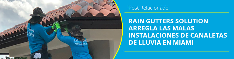  Instalación de Canaletas Para Lluvia Trabajadores de Rain Gutters Solution
